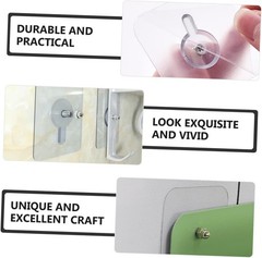 10Pack Self-Adhesive Wall Hooks – Seamless Punch-Free Nail Screw Stickers
