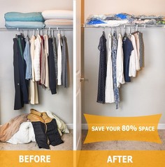 Vacuum Storage Bags, Space Saver Sealer Bags,Vacuum seal bags for clothing, P…