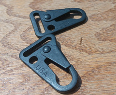 2 US Made H&K Style Snap Hooks