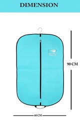 Men’s Coat/Jacket/Suit Cover Clothes Storage Bag Made with Non-Woven Set Of 3