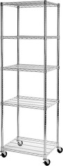 Ultradurable Heavy Duty NSF Solid Steel Wire Rack Storage Unit Organizer for Gar