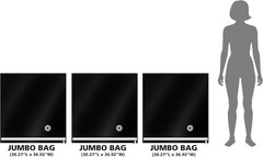 Vacuum Storage Bags Jumbo Space Saver Compression Bags 3 Pack