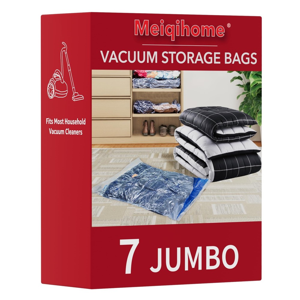 Vacuum Storage Bags, Space Saver Sealer Bags,Vacuum seal bags for clothing, P…
