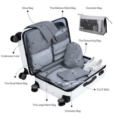 8x Packing Cubes Luggage Organizer Storage Bags Suitcase for Travel Accessories