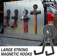 Heavy Duty Storage Magnetic Utility Hooks Large Garage Strong Extra Magnet