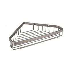 Design House Sturdy Stainless Steel Corner Shower 9.5-inch,