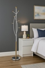 Proman Products Silver Tree Valet Stand Gold Ct17019