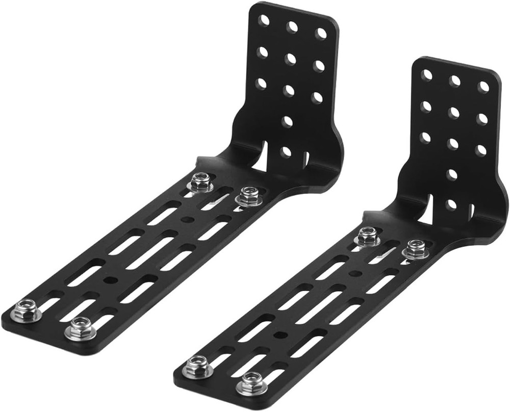 Extended Awning Mounting Brackets for Stable Roof Rack Installation