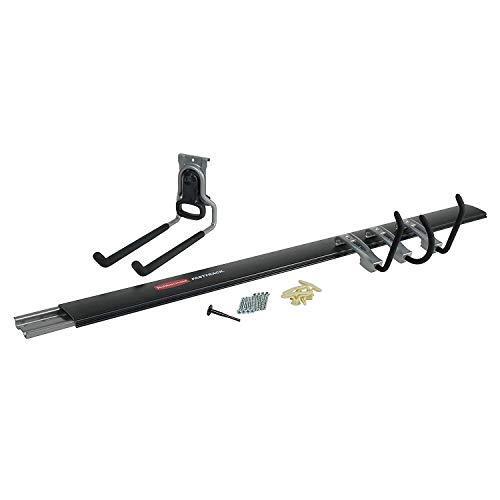 Rubbermaid FastTrack Garage Storage Utility Hooks, 5 Piece, All in One Rail Hook