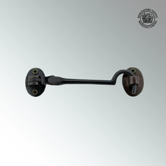 ™ Solid Brass Cabin Hook Latch – Oil Rubbed Bronze Swivel Pivot Eyelet Door Lock