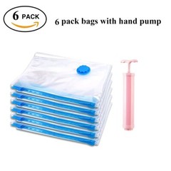 Storage Bags for Clothes Pillows Blanket More Space Save Compression Seal