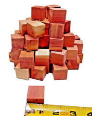60 Aromatic Red Cedar Wood Blocks CHEMICAL FREE BUG/MOTH REPELLENT SHIPs FREE!