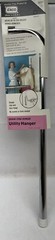 Vintage Ekco Over The Hinge Hanger Holds 10 Items Chrome 19 1/2″ long NOS USA