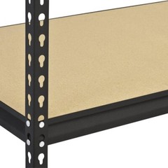 5 Shelf Heavy Duty Steel Muscle Rack Garage Shelving Storage 36″W x 18″D x 72″H