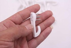 20PCS White Powerful Concrete Hard Wall Drywall Picture Medium (4 cm/1.57 in)