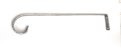 Handmade Hammered Aluminum Plant Hook 11 inches