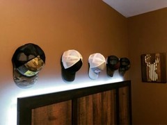 10 Pack Hat Hangers – Removable Tape Mounted – Rack Hook Cap Wall Mount No Nails