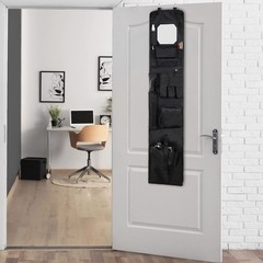 Police Style Hanging Closet 52 x 11 Inches Door Organizer Locker Shelf Hangin…