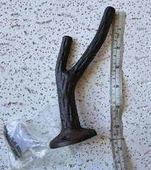 Branch Wall Hook Rustic Cadt Iron 6 In