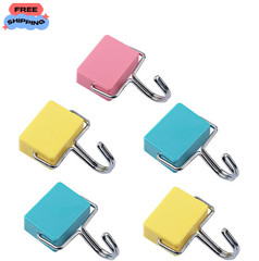 Pack of 5 Creative Super Strong Magnetic Hooks, Colorful Heavy Duty Powerful …
