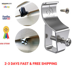 Vinyl Siding Hooks Stainless Steel Clips for Outdoor Decorations Security