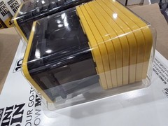 GreenMade Mini Bin 10 Pack Small Storage Containers with Yellow Lids