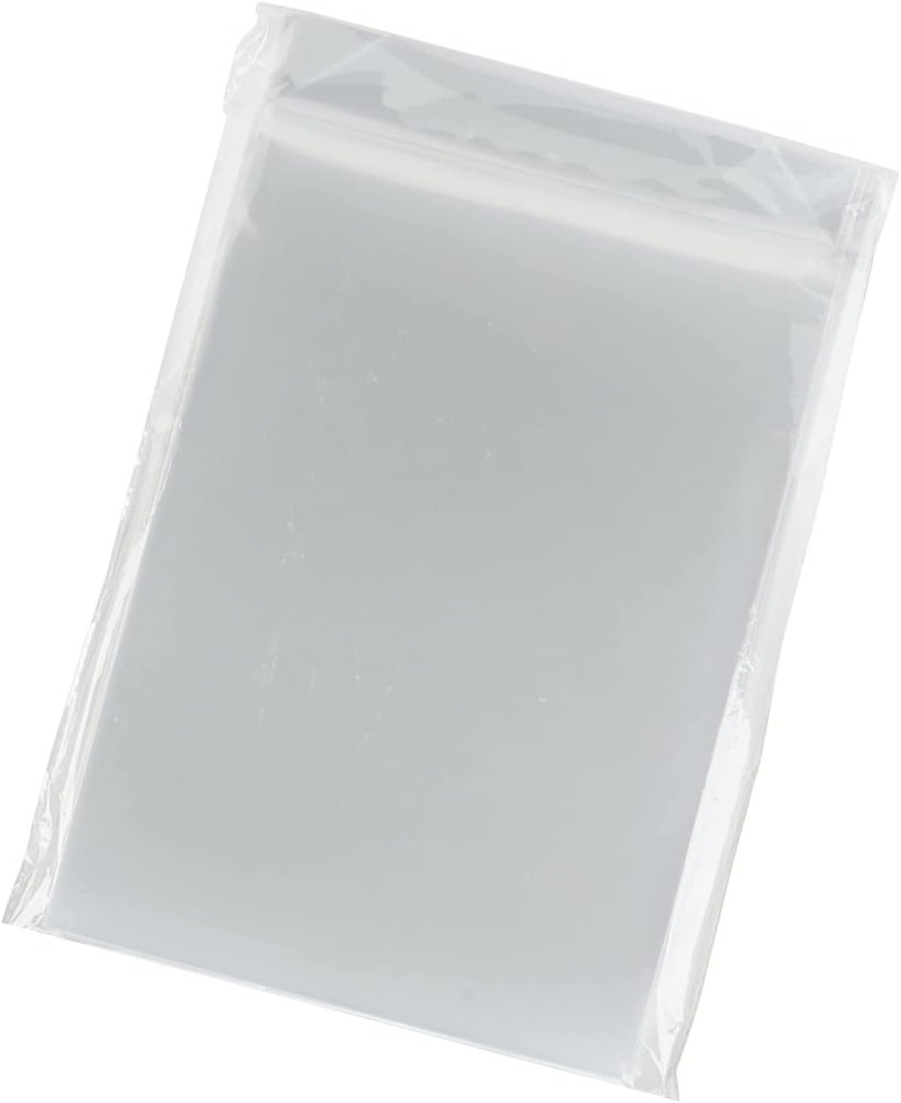 50-Pack Clear Stamp, Die Storage Pockets, 6.75×9.25 inch, CPP Plastic, Craft