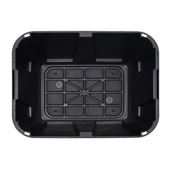 12 Gallon Plastic Storage Container Bin, 4-Pack, Heavy Duty, Lids, Greenmade NEW