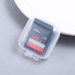 Ear Plug Cases, 10 Pcs Small Plastic Box, 1.8 Mm Thicken Transparent Storage Box