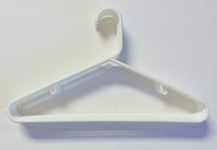 White Plastic Hangers Premium Quality! 8-24Pack