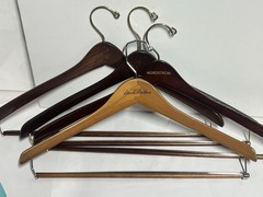 Brooks Brothers Nordstroms Wooden Suit Coat Jacket Pants Closet Hanger
