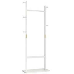 71″Coat Racks solid wood hanger Solid environmental protection easy to assembleW