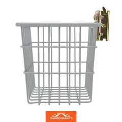 12 In. W X 6 In. H Small Steel Track Basket