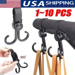 1~10PCS Electric Bicycle Hooks Multifunctional Hooks, Car Rear Seat Hooks