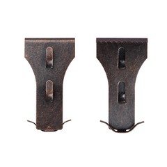 Christmas Brick Clips for Hanging Outdoors 4Pcs Fits 2.36-2.76in Brick No Drill