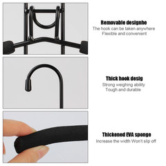 Clothes Drying Rack Mounted Hanger Indoor Space Saving Household One-Piece Cloth