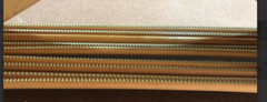 Premium Natural Wood Coat/Suit Hangers with Non-Slip Pants Bar (Lot of 83)