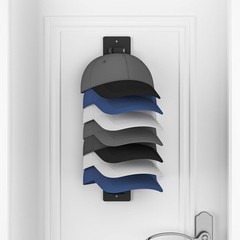 2 Pack Hat Organizer for Baseball Caps, Hat Rack for Wall with Strong Adhesive..