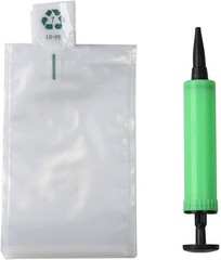 Clear Plastic Inflatable Cushion Bags – 4×6 Inches, 50 Count for Safe Transport