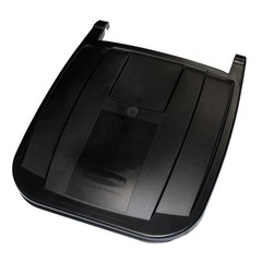 Rubbermaid FG9W27L2BLA 50 gal Black Rollout Lid/Handle