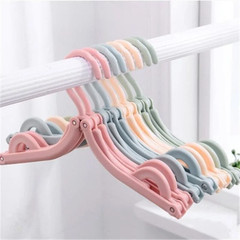 Clothes Hanger 5Pcs/10Pcs Foldableable Portable Travel Portable Clothes Hanging