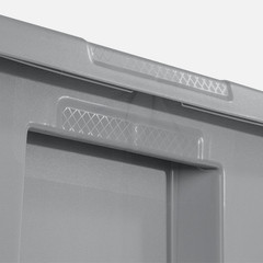 Extra Large Storage Bin, 30 Gallon Plastic Storage Container with Snap-On Lid,