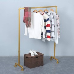 Industrial Pipe Clothing Rack 59in,Clothes Racks for Hanging Clothes,Heavy Du…