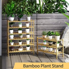 Furshus 3-Tier Bamboo Shoe Rack for Entryway, 3-Tier-Standard, Natural