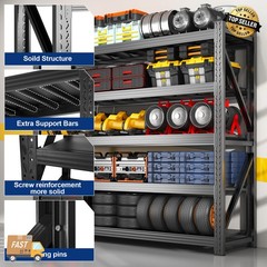 Garage Shelving Heavy Duty 6000/8000LBS Storage Shelves Metal Organizer Rack