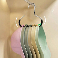 Hat Organizer Rack For Baseball Caps Hanger Metal Closet Hat Purse Storage Hooks
