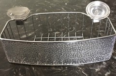 45950 InterDesign Shower Basket 4 in. H x 5.3 in. W x 10 in. L Clear Plastic