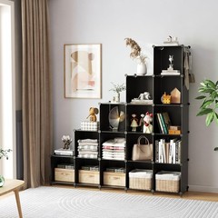Cube Storage Organizer, 16 Cube Closet Organizer, Stackable Storage Cube Shelve