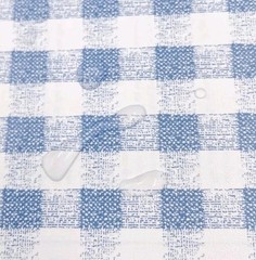Blue-White Gingham Countertop Door Sticker Shelf Liner 17.7inch by 9.8 Feet