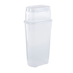 Rubbermaid Wrap N Craft Wrapping Paper Storage Holder Clear Container